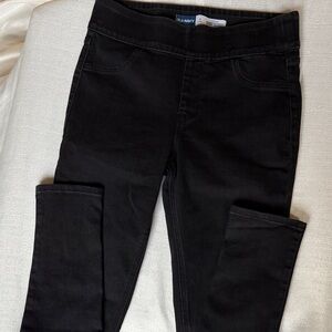 Old Navy Women's Dark Black Jeggings